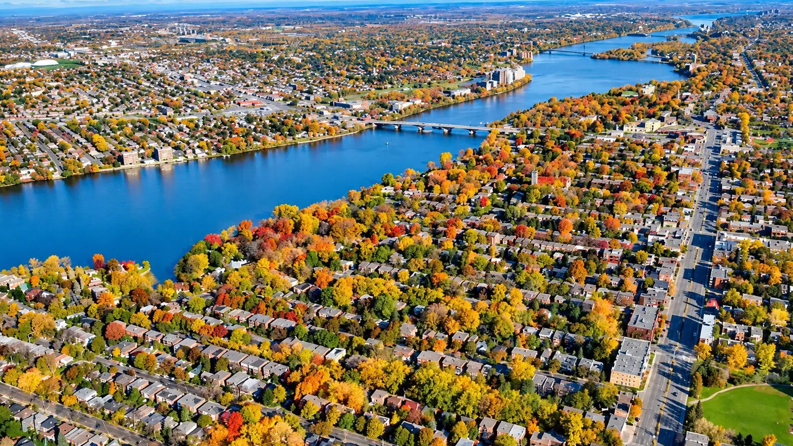 Ahuntsic-Cartierville en images : un coin de la ville (Montréal)