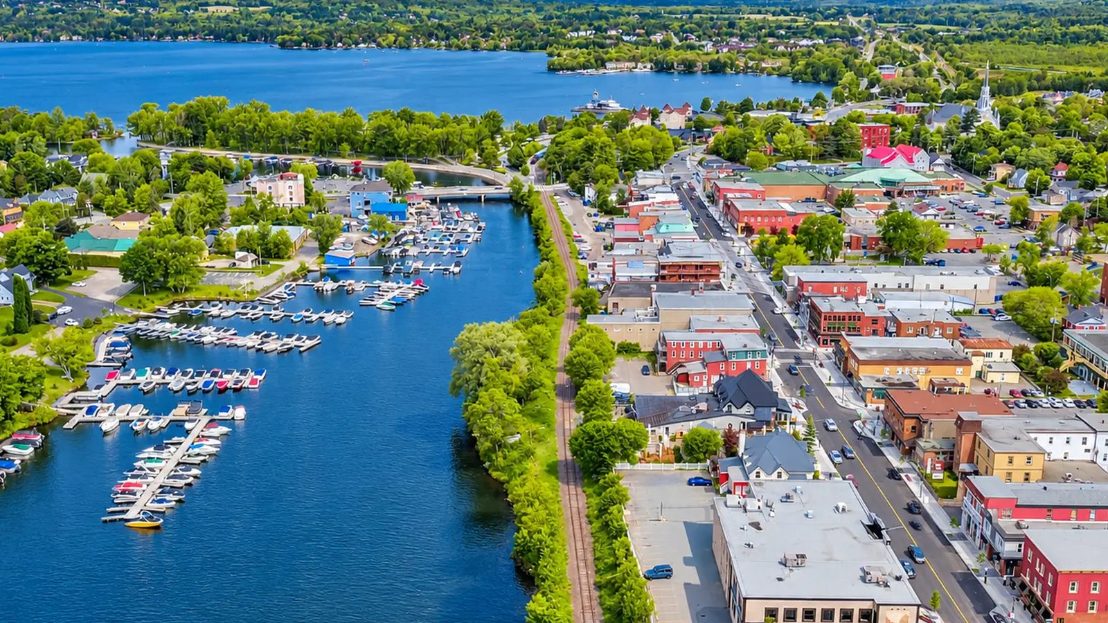 Austin en images : un coin de la ville (Estrie)
